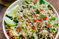 Thai Cauliflower Rice Salad | Whole30 Thai-Inspired Recipe