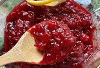 Tangy Cranberry Orange Sauce for Holiday Meals