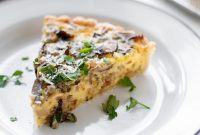Bacon, Mushroom & Gruyere Breakfast Quiche Recipe
