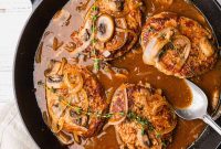 Turkey Salisbury Steak with Savory Mushroom Gravy