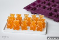 Homemade Gummy Bears Made with Simple Ingredients