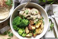 Creamy Marsala Pork Tenderloin with Mushrooms