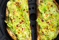 Crispy Air Fryer Avocado Toast Recipe for Quick Breakfast