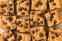 Chewy Peanut Butter Chocolate Chip Bars Recipe