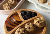 Chocolate Chip Banana Walnut Muffins That Stay Moist