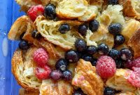Decadent Croissant Bread Pudding Recipe for Brunch or Dessert