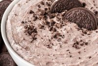 Creamy Oreo Dessert Dip for Cookies and Fruit