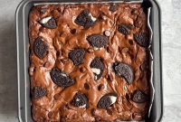 Fudgy Oreo Brownies Recipe: Moist, Chocolatey Slab Dessert