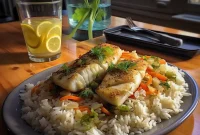 Pan-Seared Cod with Lemon Rice: Quick Weeknight Meal