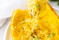 Crispy Air Fryer Spaghetti Squash Recipe in 20 Minutes