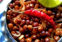 Spiced Black Chickpea Stir-Fry (Kala Chana) Recipe