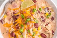 Slow Cooker White Chicken Chili Recipe for Cozy Weeknights
