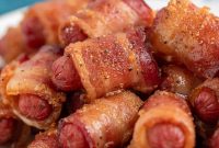 Crispy Bacon-Wrapped Little Smokies Appetizer Recipe