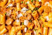 Creamy Italian Chicken Sausage Pasta with Sun-Dried Tomatoes