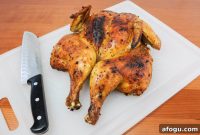 Garlic Mustard Spatchcock Chicken Recipe — Crispy Herb Roast