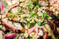 Summer Corn, Avocado & Feta Salad with Fresh Dill
