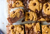 Chocolate Chip Cookie Brownies Recipe — Gooey Chocolate & Cookies