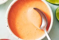 Smoky Roasted Red Pepper Crema Recipe