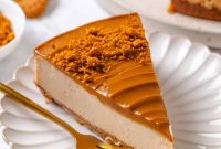 Biscoff Cookie Butter Cheesecake Recipe