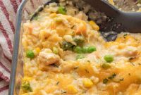 Comforted Chicken, Rice & Veggie Casserole Recipe