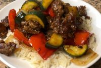 Honey-Chili Pork Stir-Fry with Crisp Vegetables