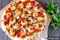 Shrimp Fra Diavolo Pizza Recipe + Home Chef Giveaway Details