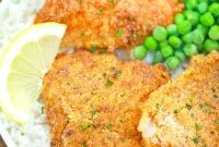 Crispy Air Fryer Fish with Lemon Garlic Seasoning
