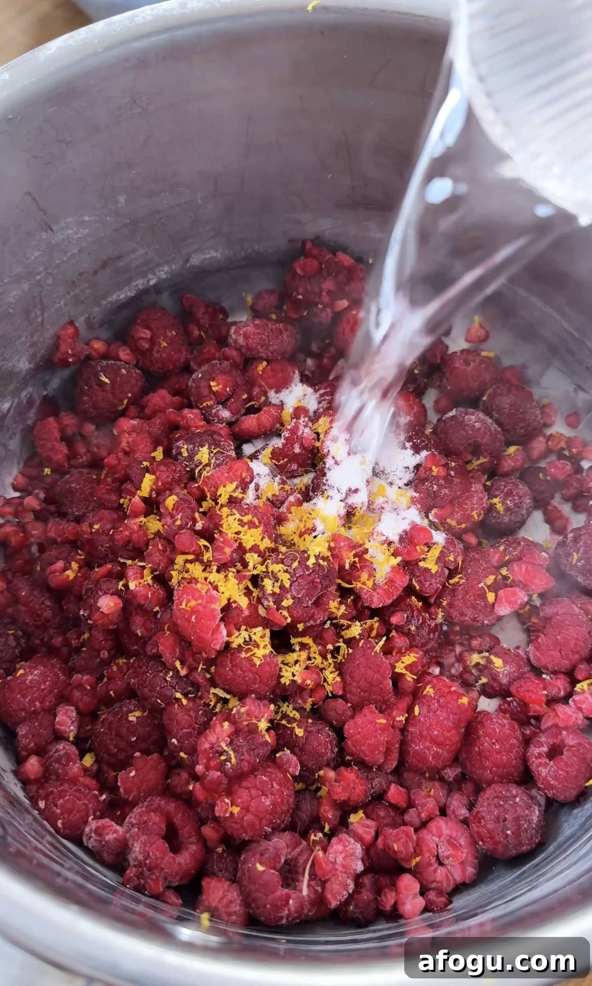 Polish Racuchy: Classic Apple Pancake Recipe You’ll Love 8 making berry coulis.