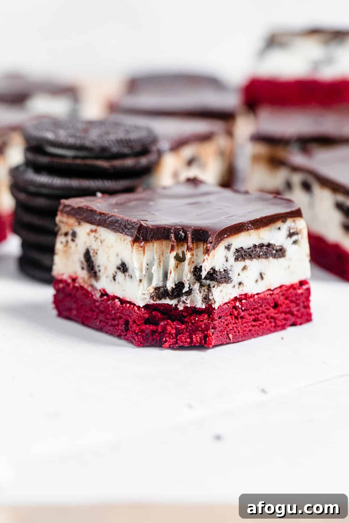 brownie with a bite in it