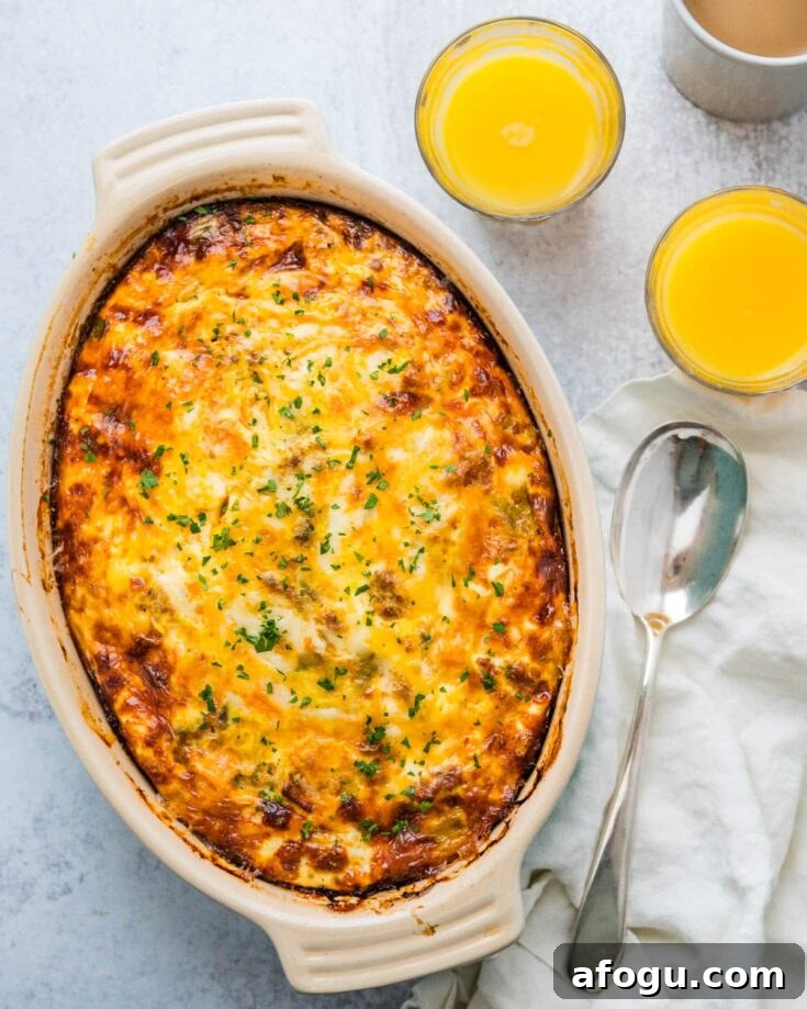 Image for Green Chile Egg Casserole