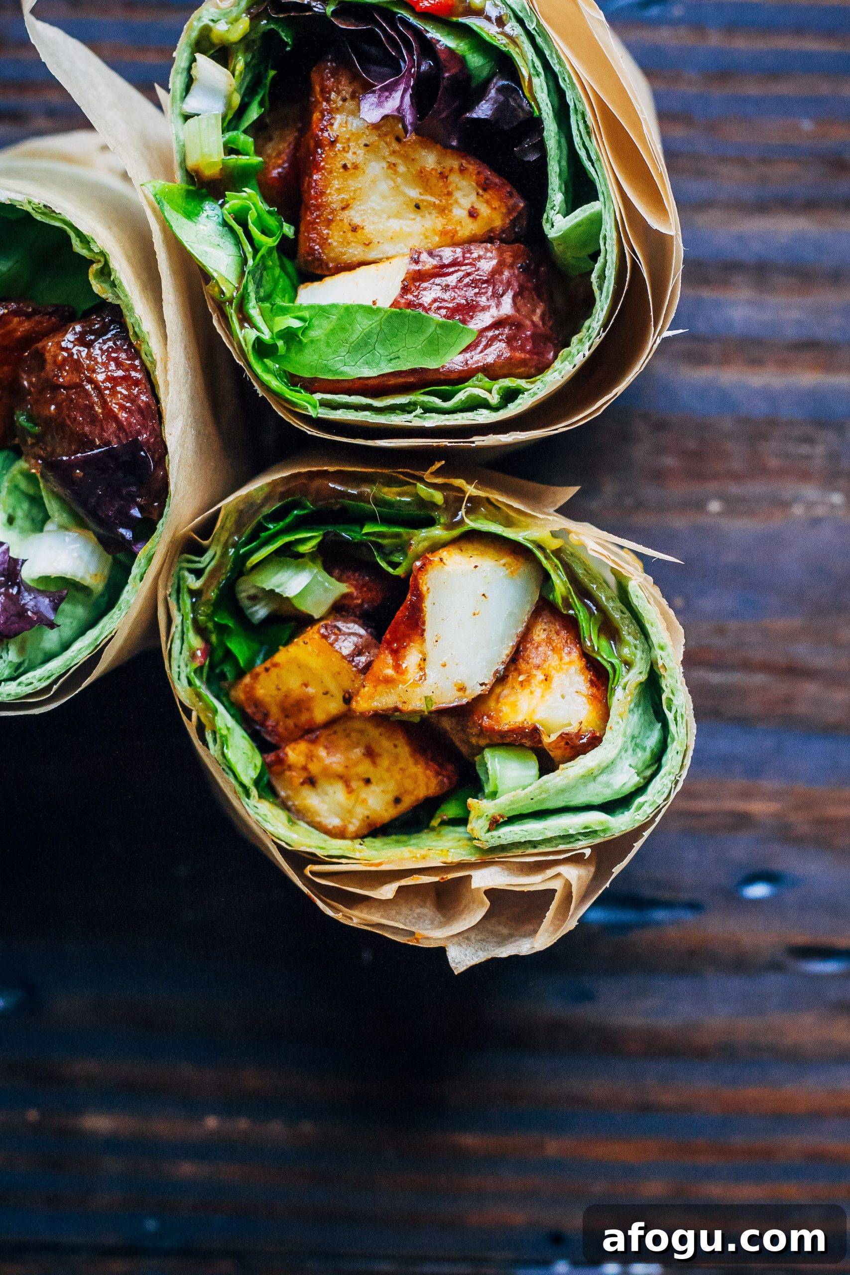 My Favorite Vegan Wrap | Well and Full | #vegan #wrap