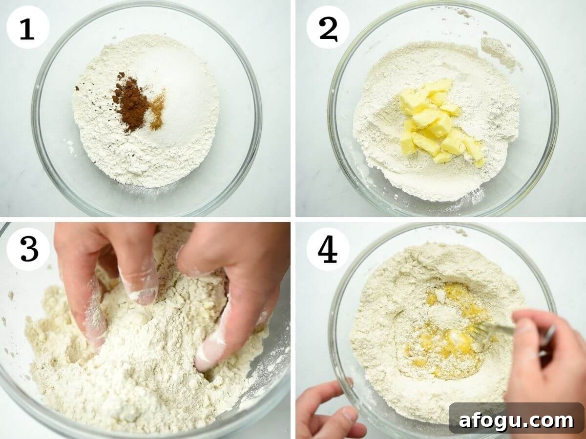 Homemade Sicilian Cannoli Recipe: Crispy Shells & Ricotta Filling 4 Step by step photos showing how to make cannoli dough