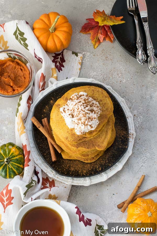 buttermilk pumpkin pancakes