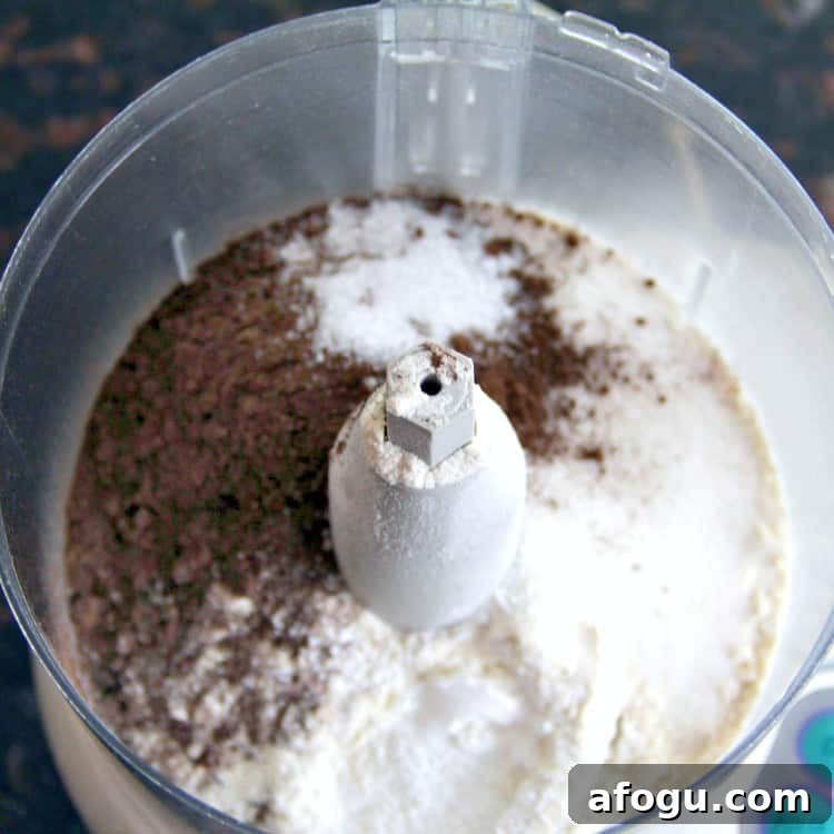 Chocolate Strawberry Shortcake with Amaretto Cream Filling 4 ingredients in food processor