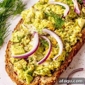 Avocado Egg Salad - Olivia Adriance