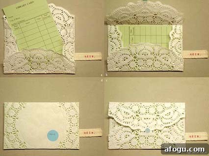 Doily Envelopes