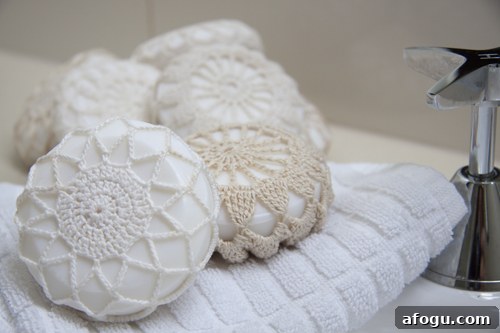 Crochet Doily Soap Savers