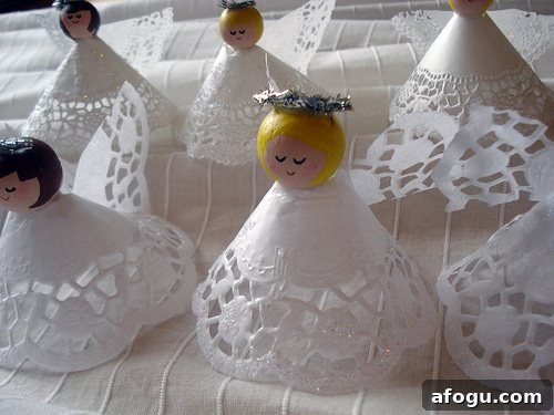 Dainty Doily Angels