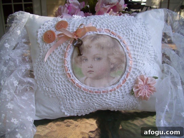 Crochet Doily Pillows