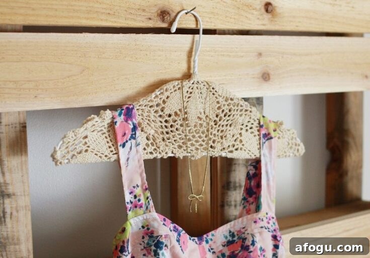Vintage Doily Hangers