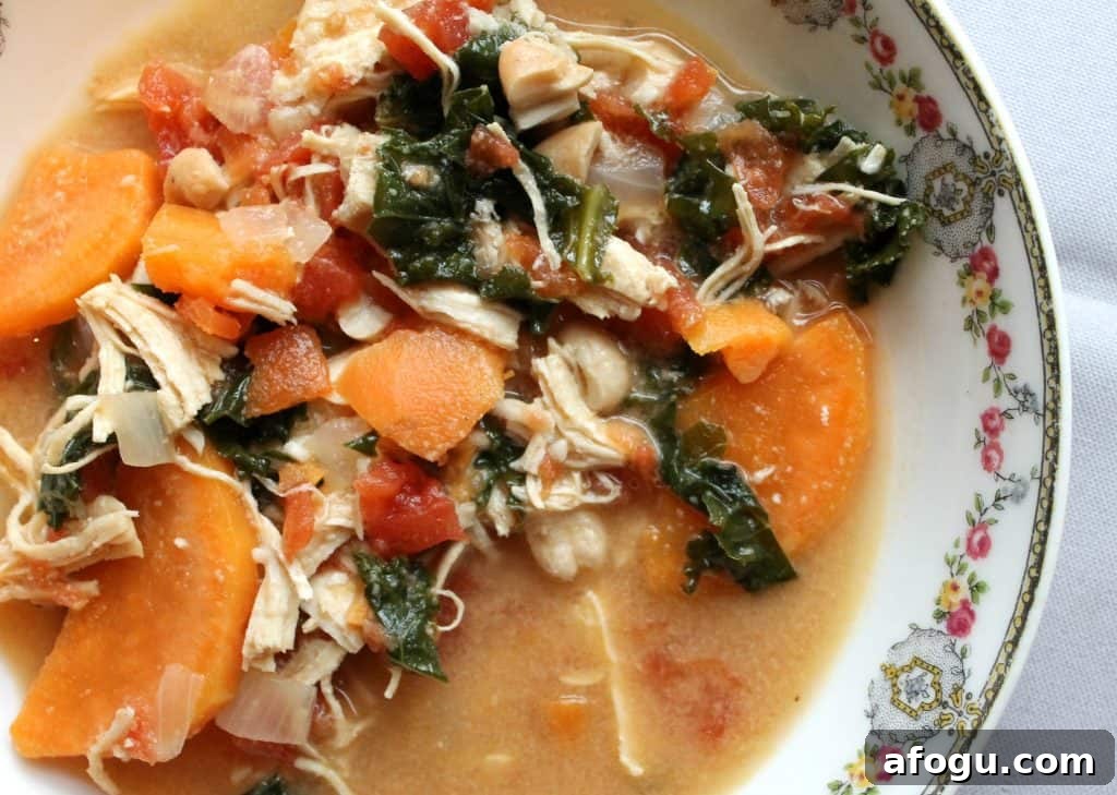 West African Peanut Chicken Soup Recipe — Comforting One-Pot Meal 3 This West African Peanut and Chicken Soup is a unique blend of flavors that creates a perfectly comforting and healthy soup! It is an easy weeknight meal but is also great for guests! Easy meals | Healthy Meals | Chicken Soup