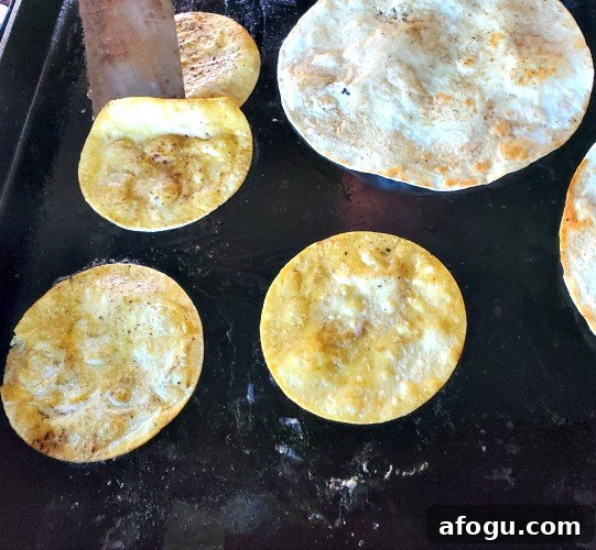 Blackstone Griddle Fajitas: Step-by-Step Griddle Steak & Pepper Recipe 5 Corn Tortillas On Blackstone