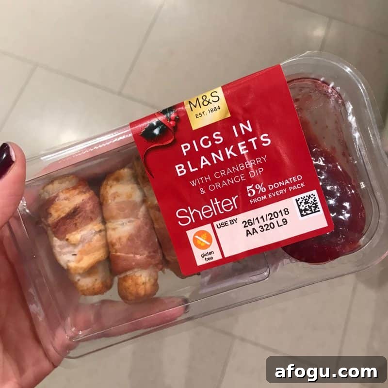 marks and spencer pigs in blankets