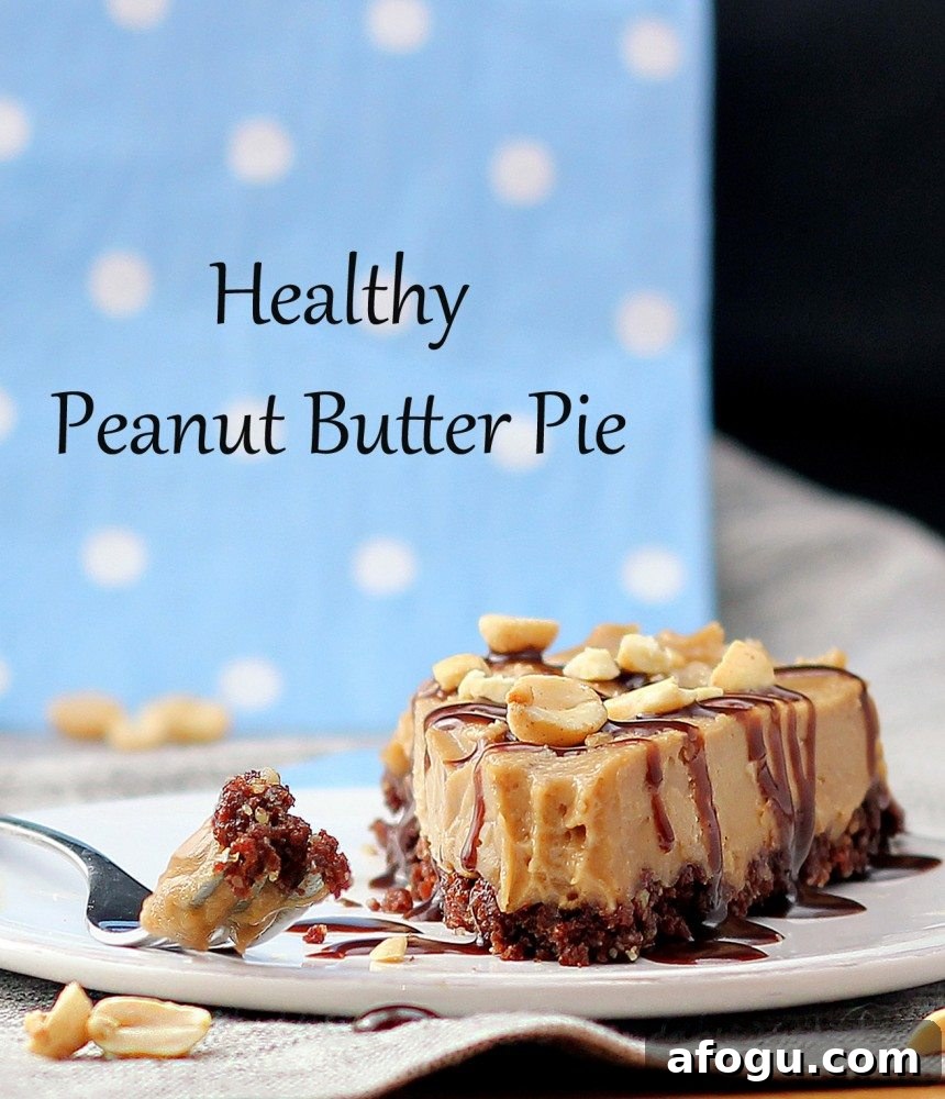 healthy peanut butter pie
