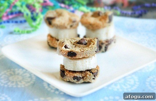 chocolate chip banana bites