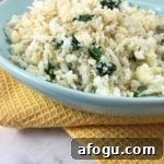cilantro lime cauliflower rice