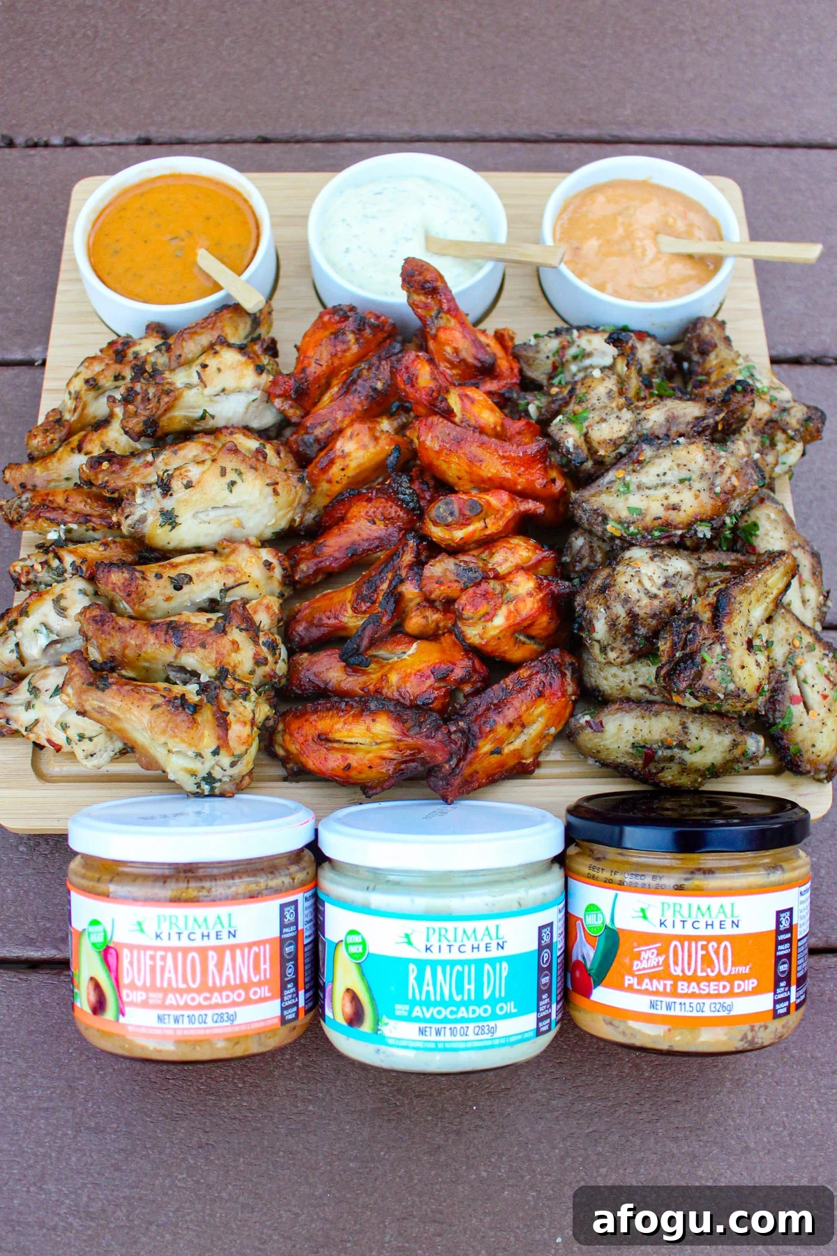 Chicken Wing Skewers for your game day!