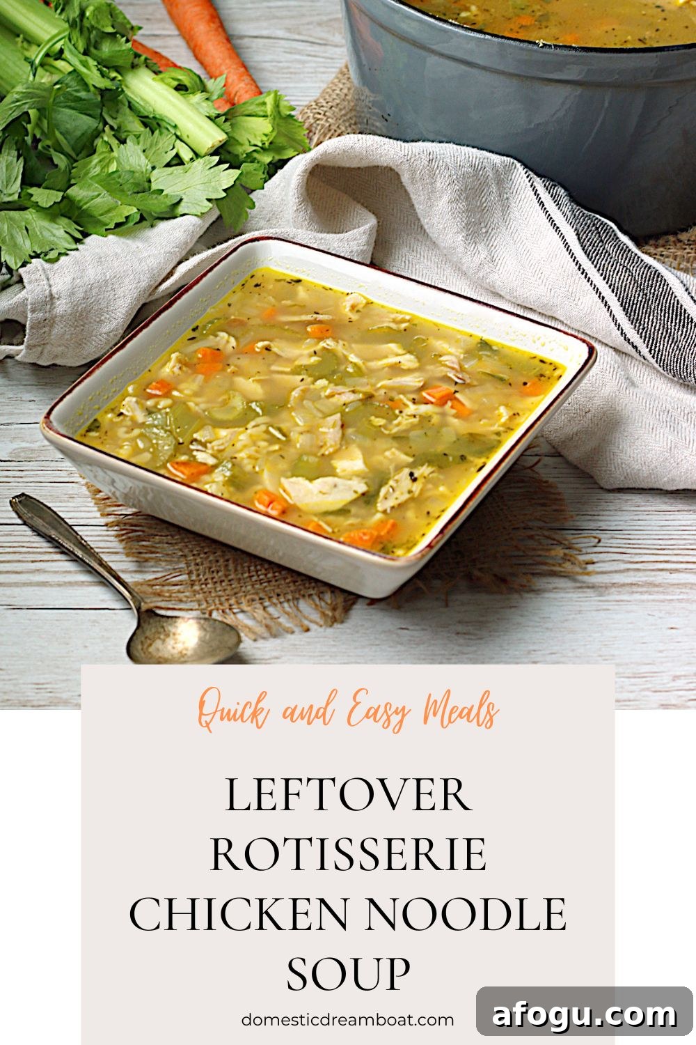 Leftover Rotisserie Chicken Noodle Soup Recipe for Quick Comfort 10 img 16522 9