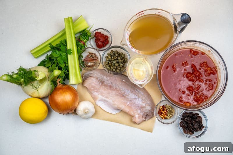 Ingredients for this stew