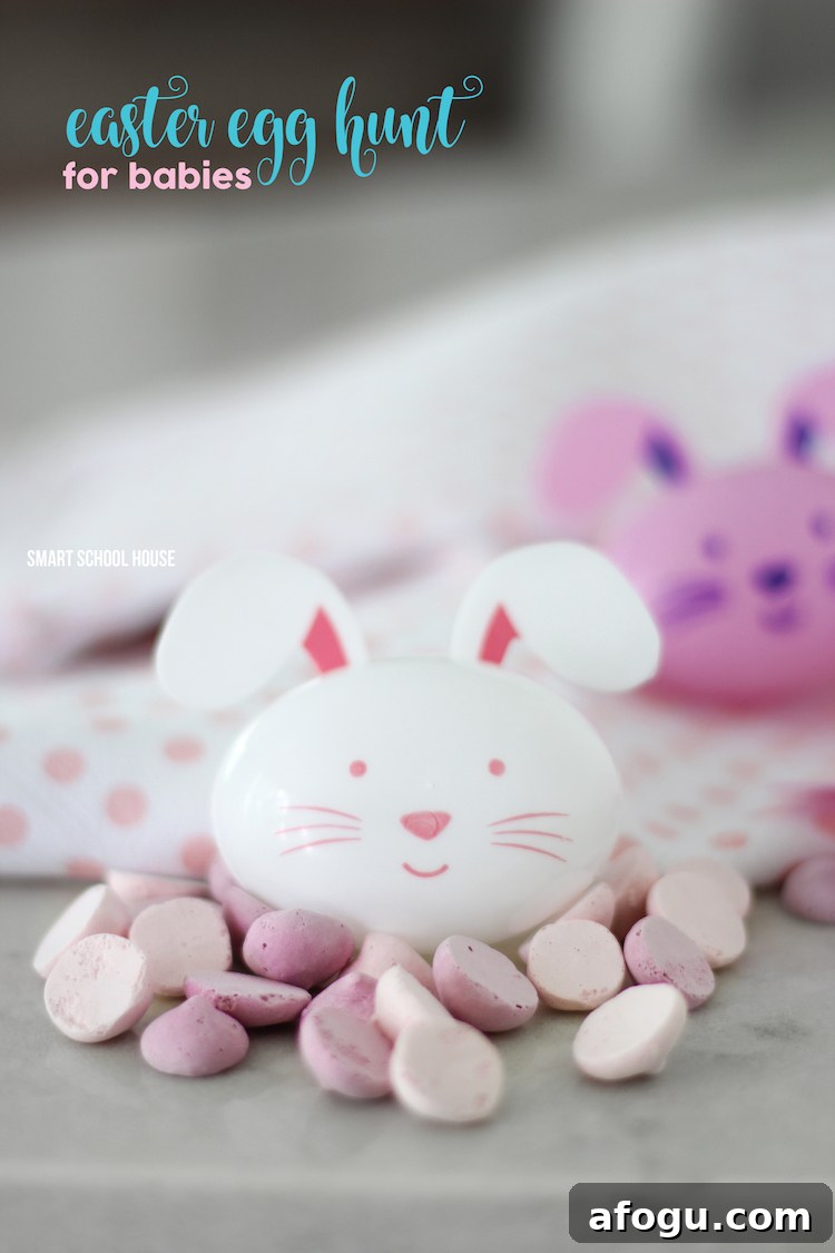 The BEST Easter egg hunt idea for babies and toddlers. So easy! Healthy, no candy, fun, and easy!